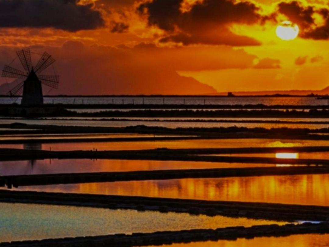 Sunrise Stagnone - Sea View - Kite Zone Marsala Ngoại thất bức ảnh